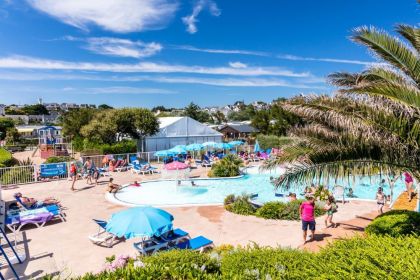 Vue sur l'espace aquatique