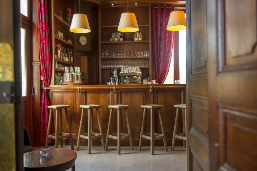 Espace détente et bar