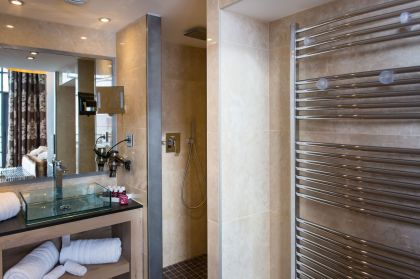 Chambre double classique vue village