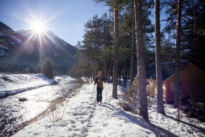 Huttopia La Clarée hiver