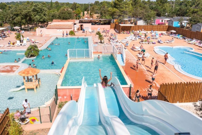 Vue sur l'espace aquatique