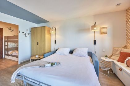 Studio - 4 personnes + Coin nuit - Rénové