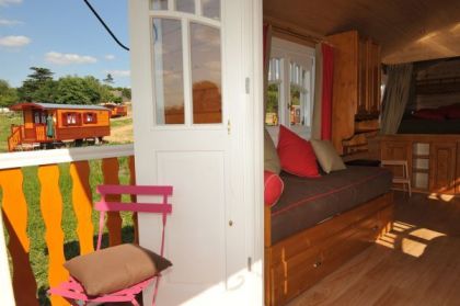 Roulotte-Gîte 5 personnes