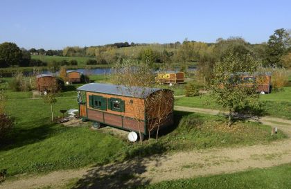 Les Roulottes et Cottages du Moulin à Chenillé-Changé, en Anjou