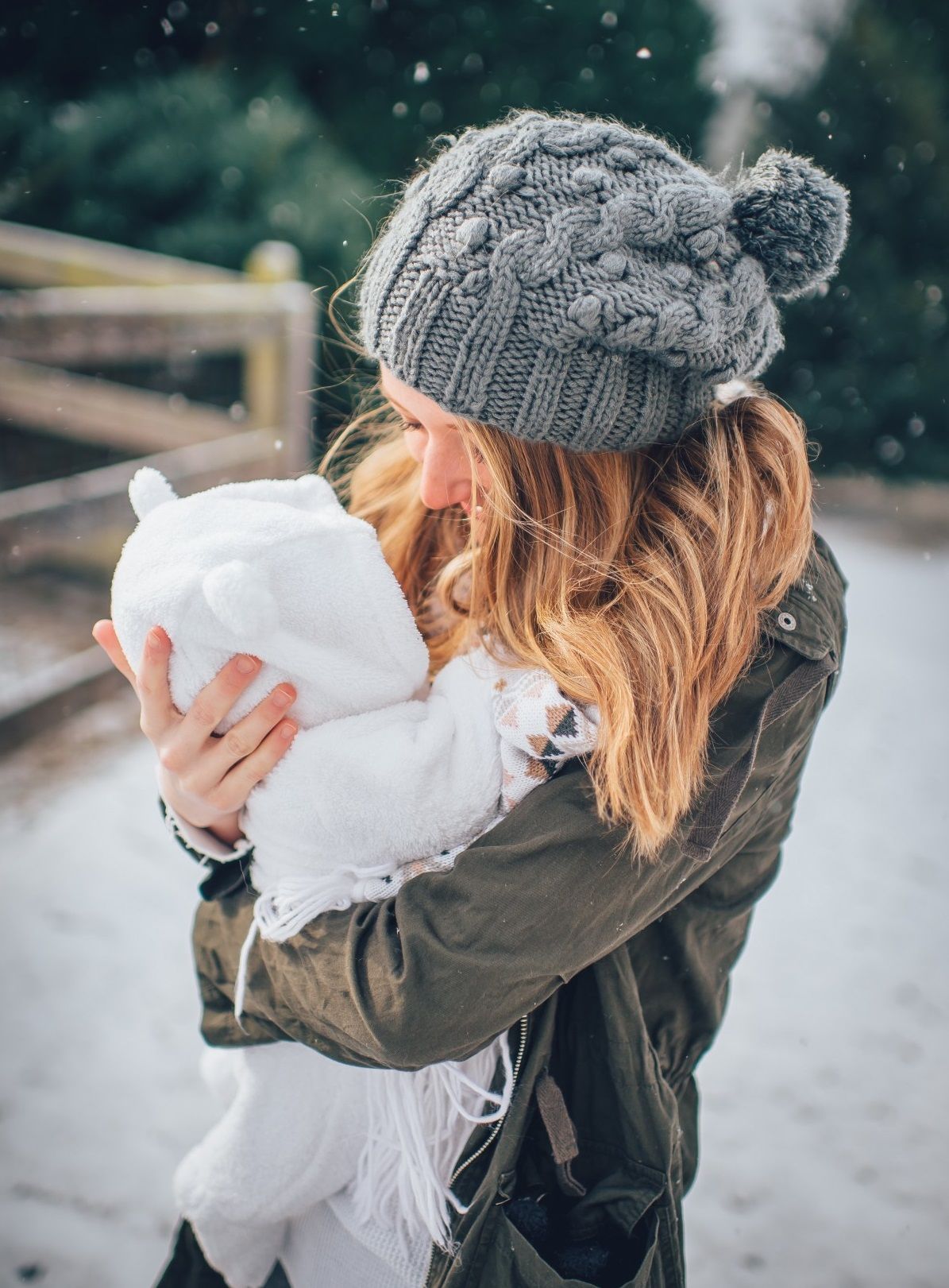 maman b&eacute;b&eacute; montagne