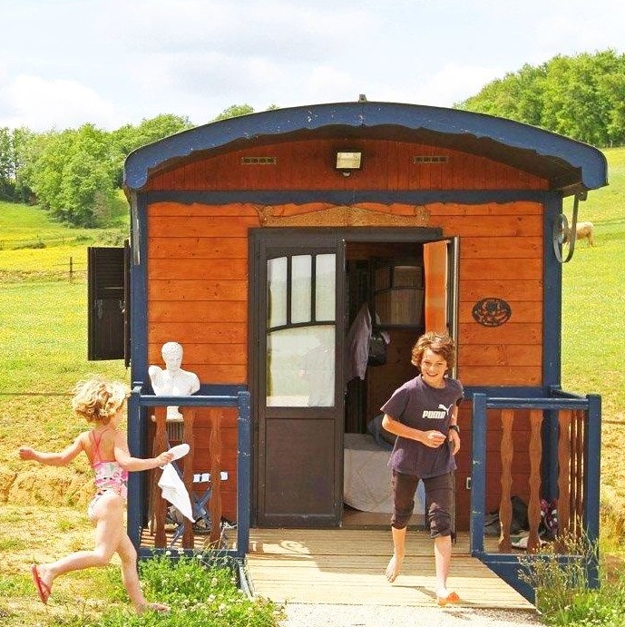 roulotte domaine d'Escapa